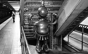 Subway Token Figures : Art : Subway : New York : Tom Otterness : Personal Photo Projects : Photos : Richard Moore : Photographer